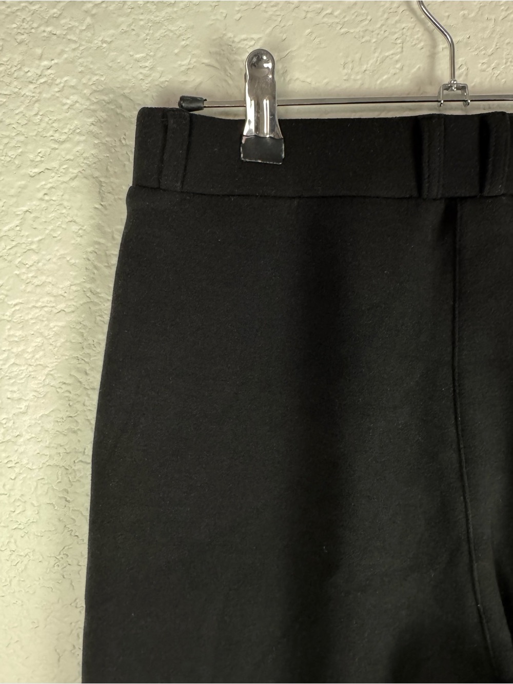 OGL FuzzLuxe Black High Waisted Straight Leg Pull on Pant - Picture 10 of 15